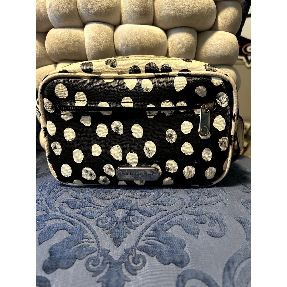 Marc by Marc Jacobs Black & White Polka Dot Camera Crossbody